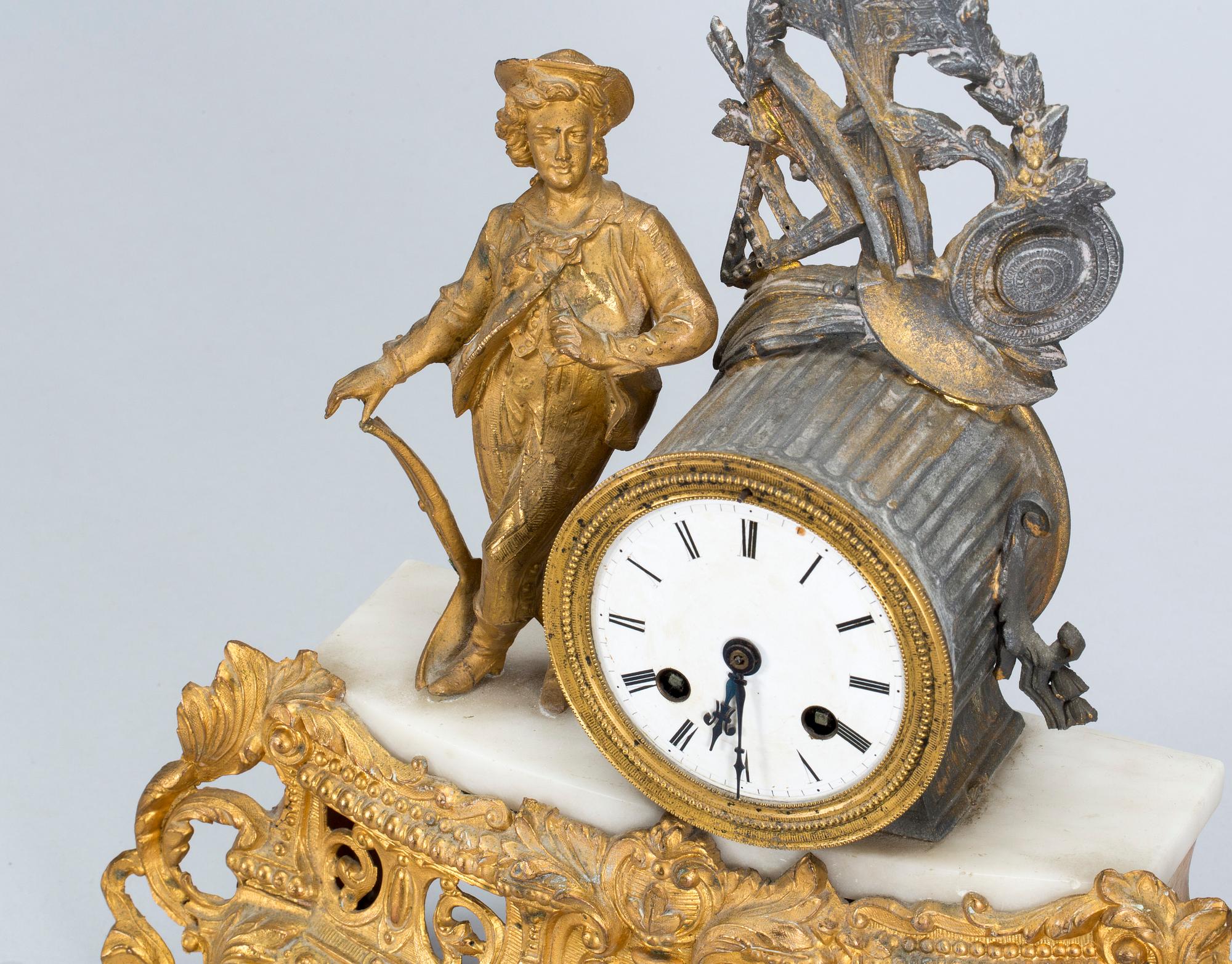 BORDSPENDYL, nyrokoko, 1800-talets slut.