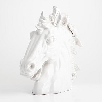 A ceramic figurine of a horse, Italy, later part of the 20th Century.