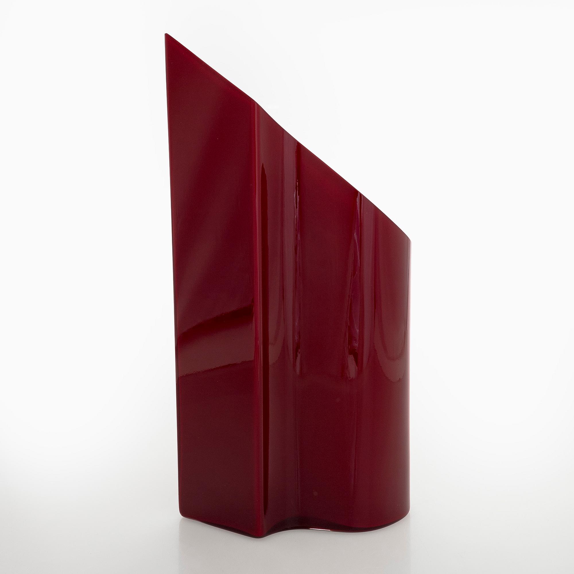 Timo Sarpaneva, an art object, 'Kelo', signed Venini 91 Sarpaneva.