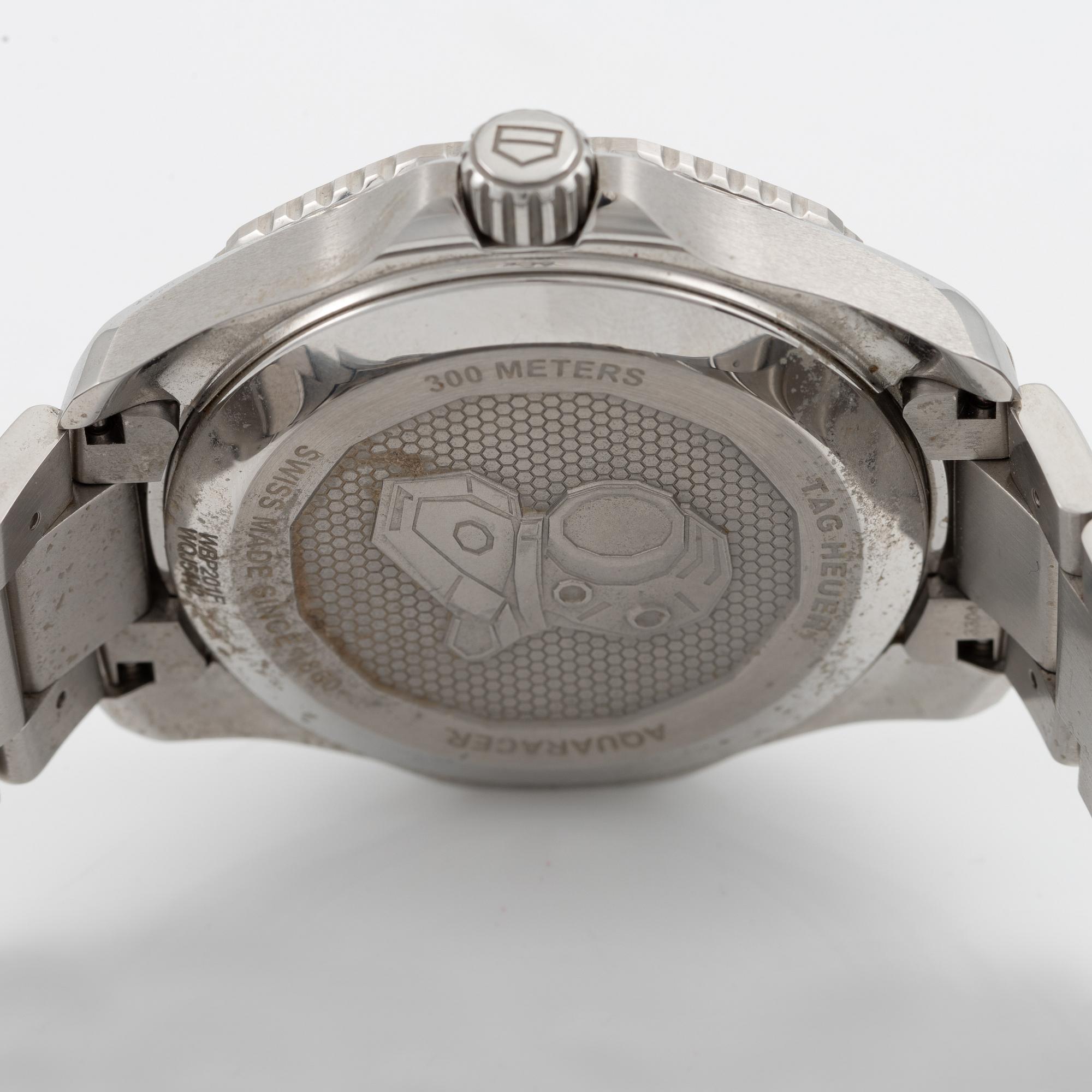 TAG Heuer, Aquaracer, Professional 300, Orange Diver, wristwatch, 43 mm.