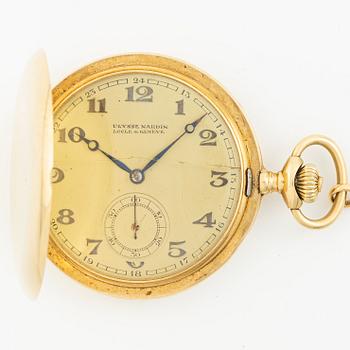 Ulysse Nardin, pocket watch, hunter, 52 mm.