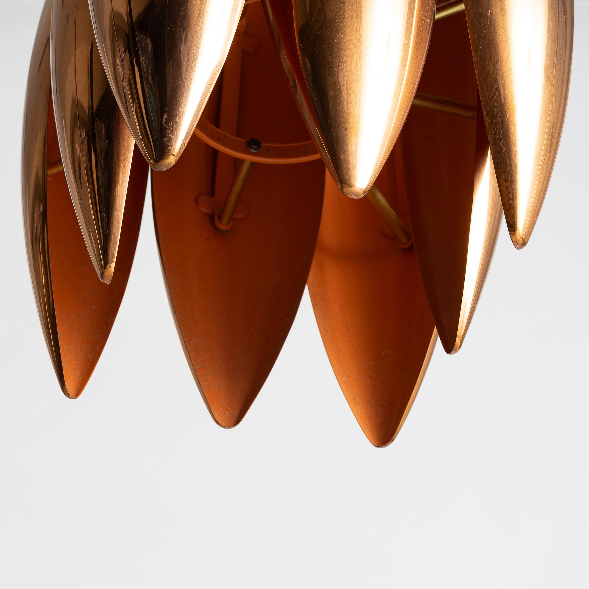 Jo Hammerborg, A 'Kastor' pendant lamp,  Fog & Mörup, Denmark, 20th century.