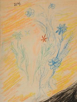 Carl Fredrik Hill, Composition with flowers.