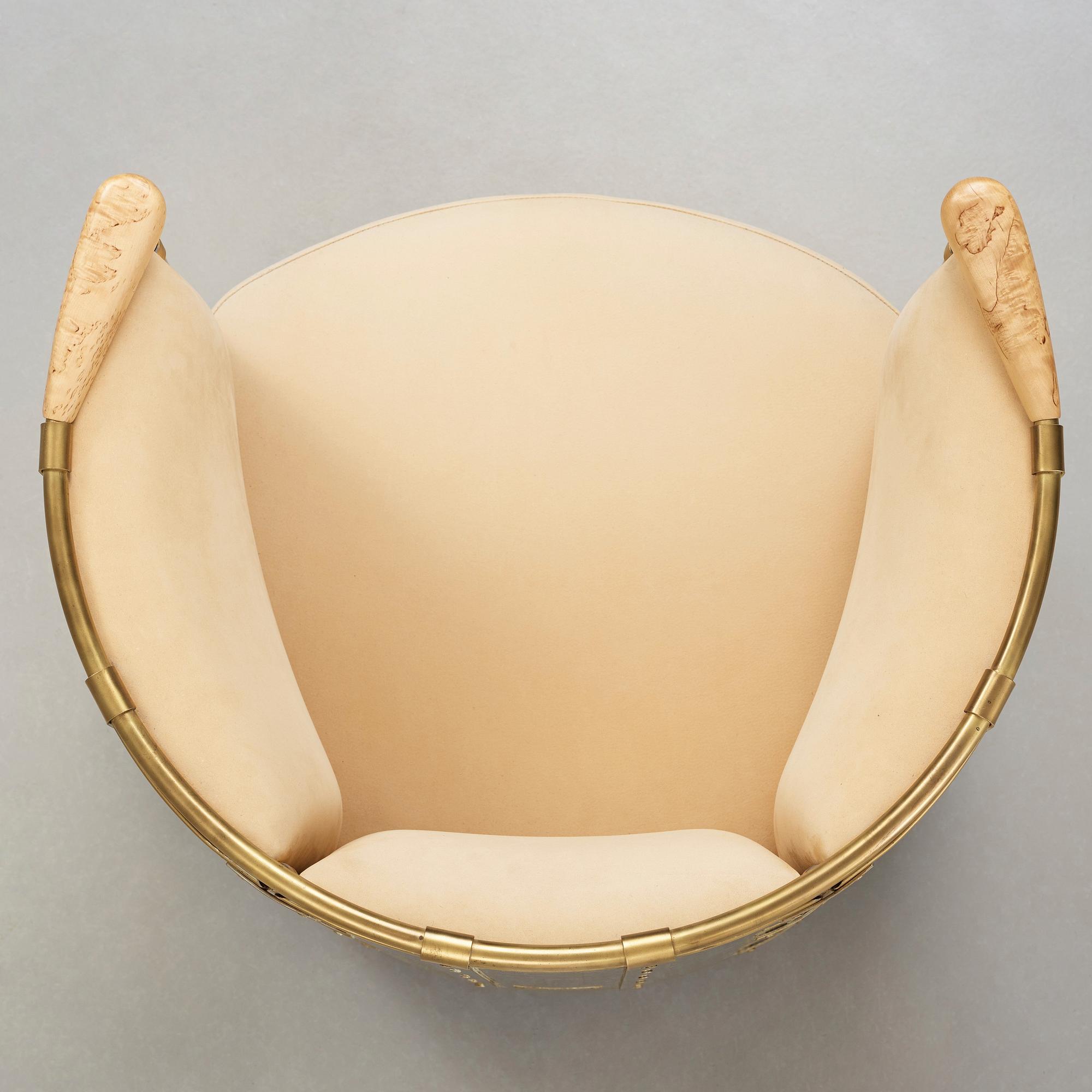 Mats Theselius, an "El Dorado", easy chair, Källemo, Sweden post 2002.