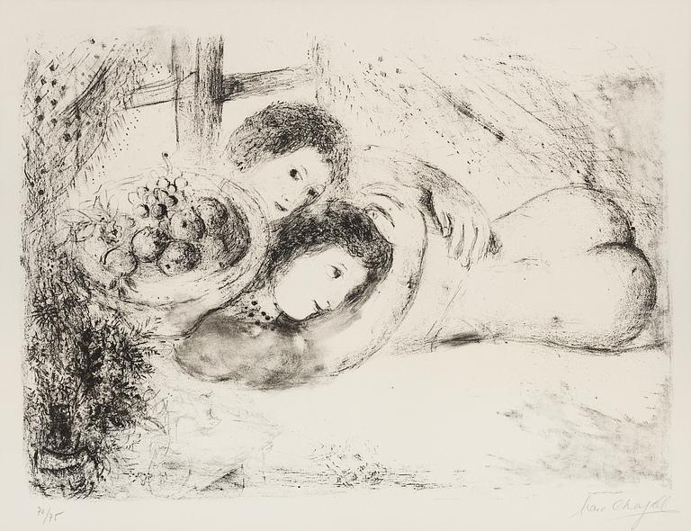 Marc Chagall, "Nu devant la fenêtre".