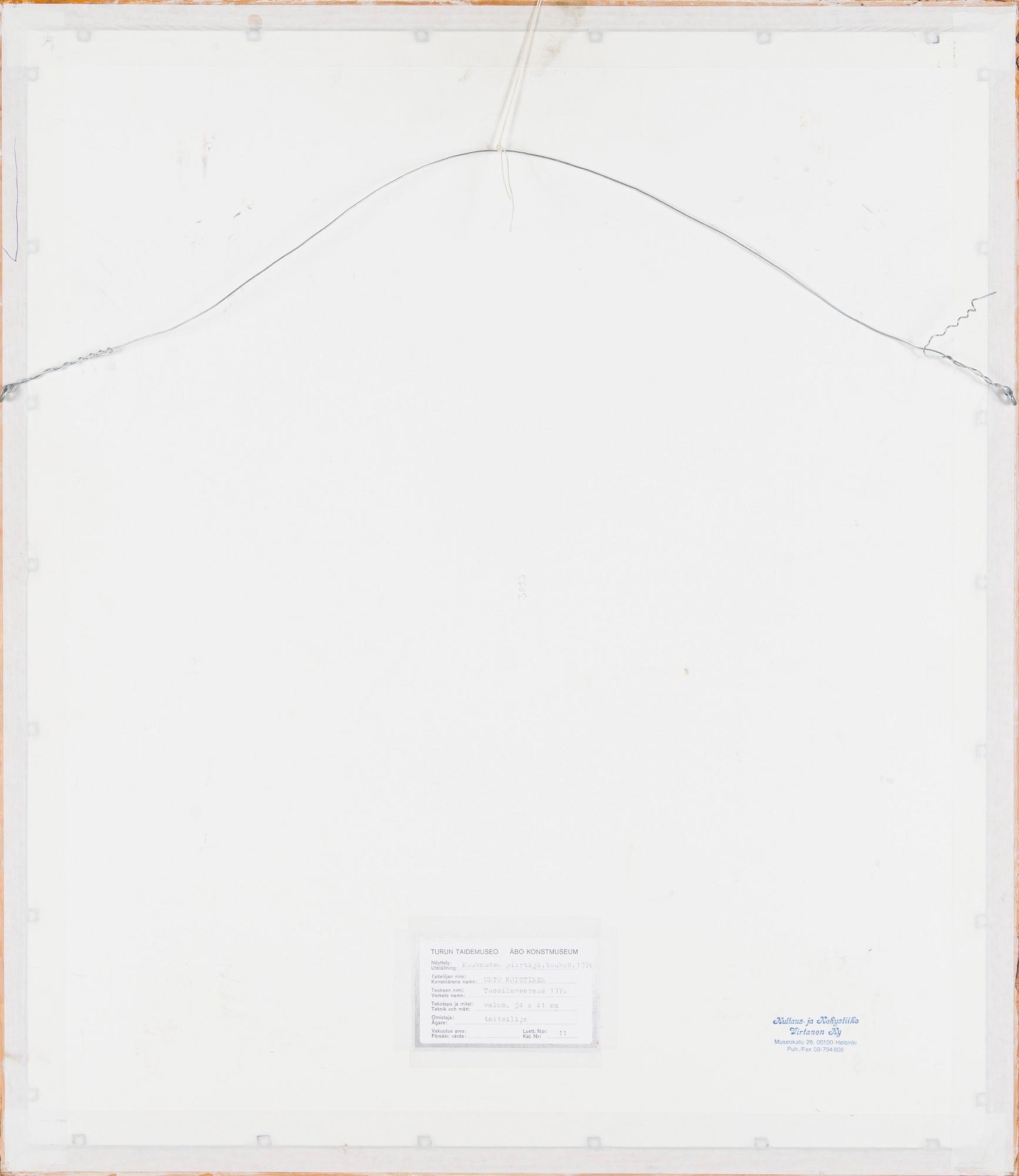 Unto Koistinen, Kolme hahmoa.