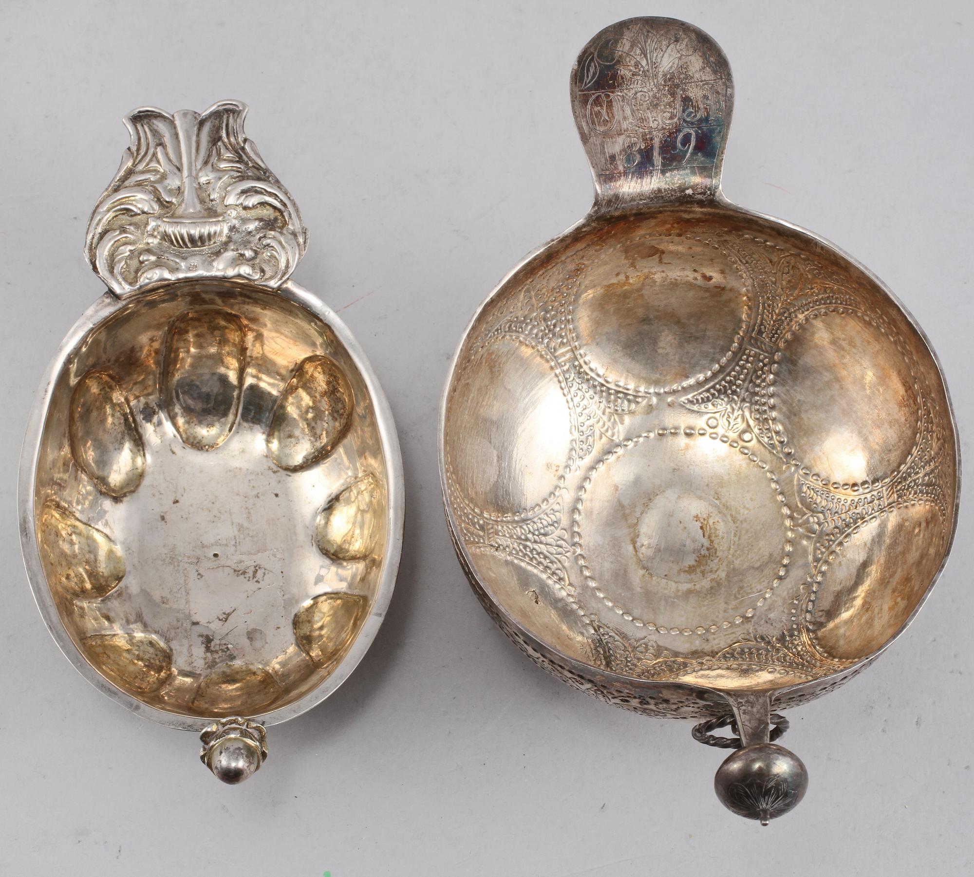 PART SILVER, 3 delar, 1800/1900-tal, vikt 460 g.