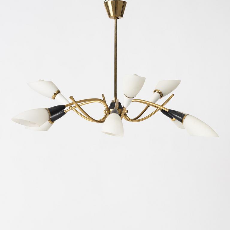 A ceiling lamp, Sweden, 1950's.