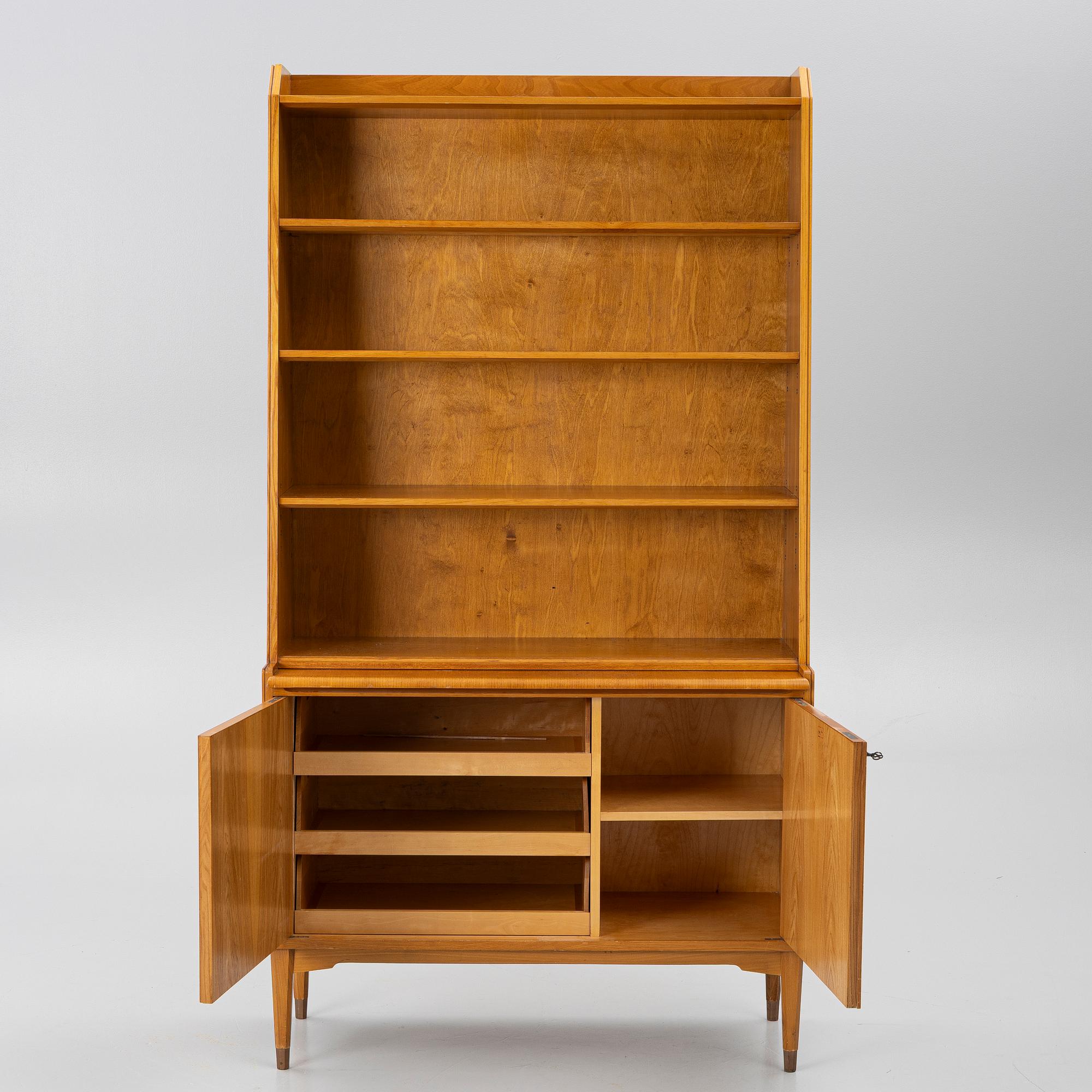 Bookcase, “Swedish Modern”, 1940s/50s.