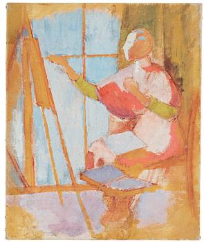 441. Isaac Grünewald, "Sigrid painting".