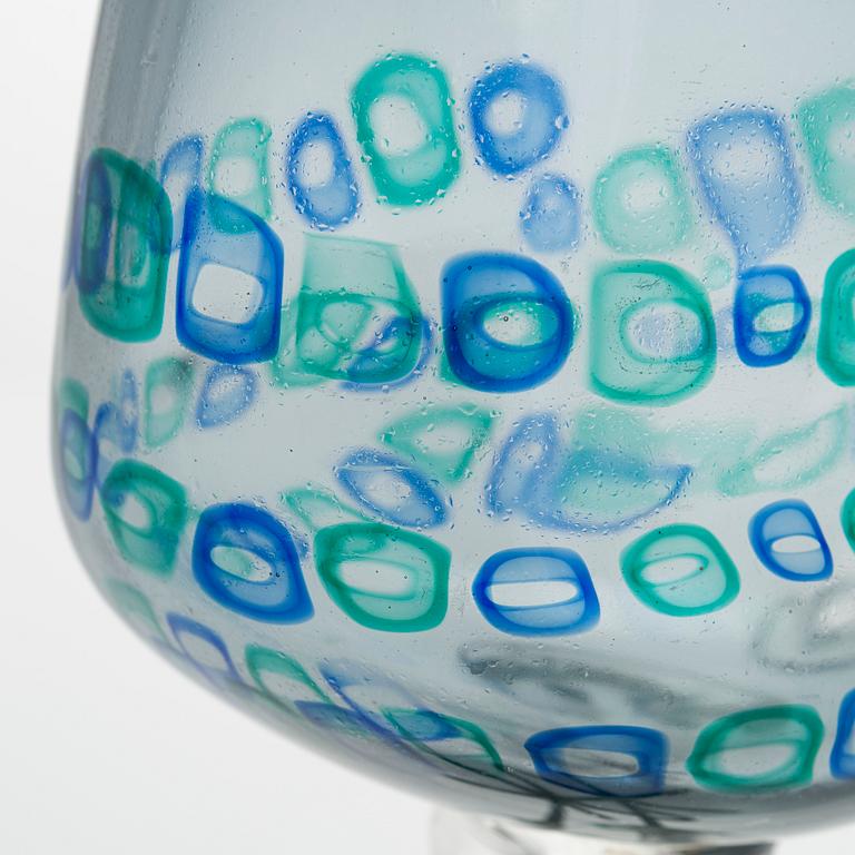 Alessandro Pianon,  "Pulcino", skulptur, glas, Vistosi, Murano, Italien 1960-tal.