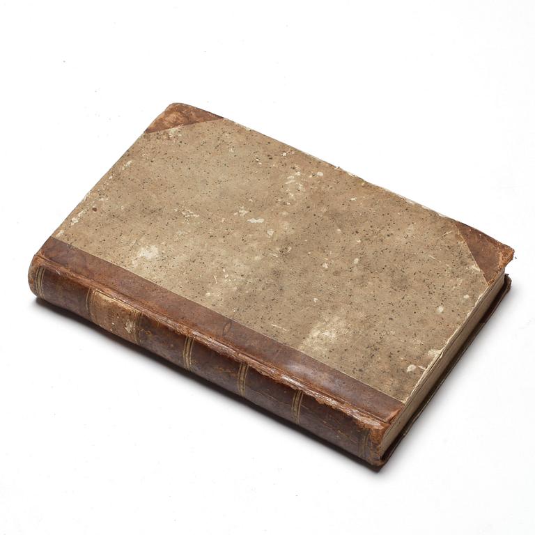 BOK, Johan Gadolin, kemiprofessor, "Inledning til Chemien", Åbo, Frenckellska boktryckeriet, 1798.