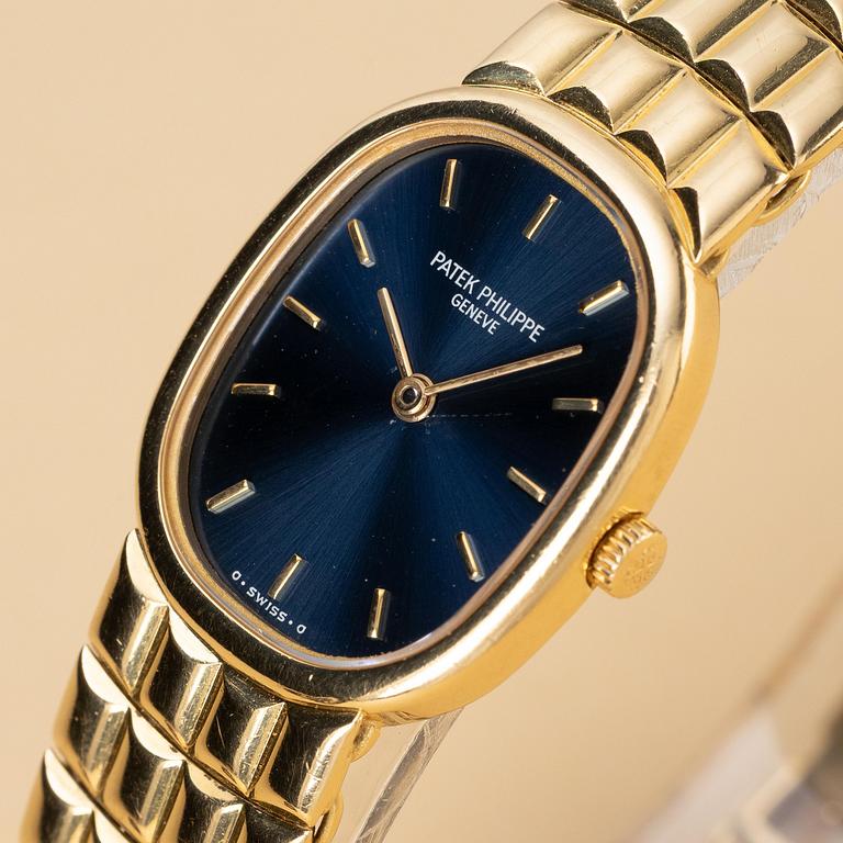 Patek Philippe, Golden Ellipse, “Lobster Bracelet”, ca 1990.