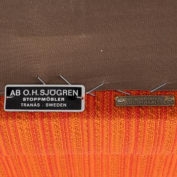 Carl Malmsten, soffa, "Samsas", OH Sjögren, 1900-talets andra hälft.