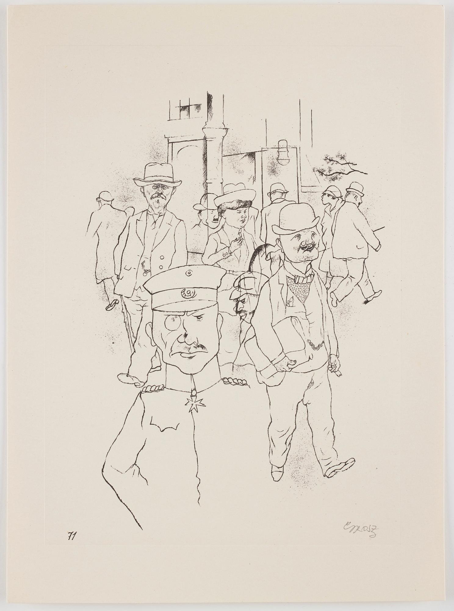 George Grosz, "Ecce Homo".