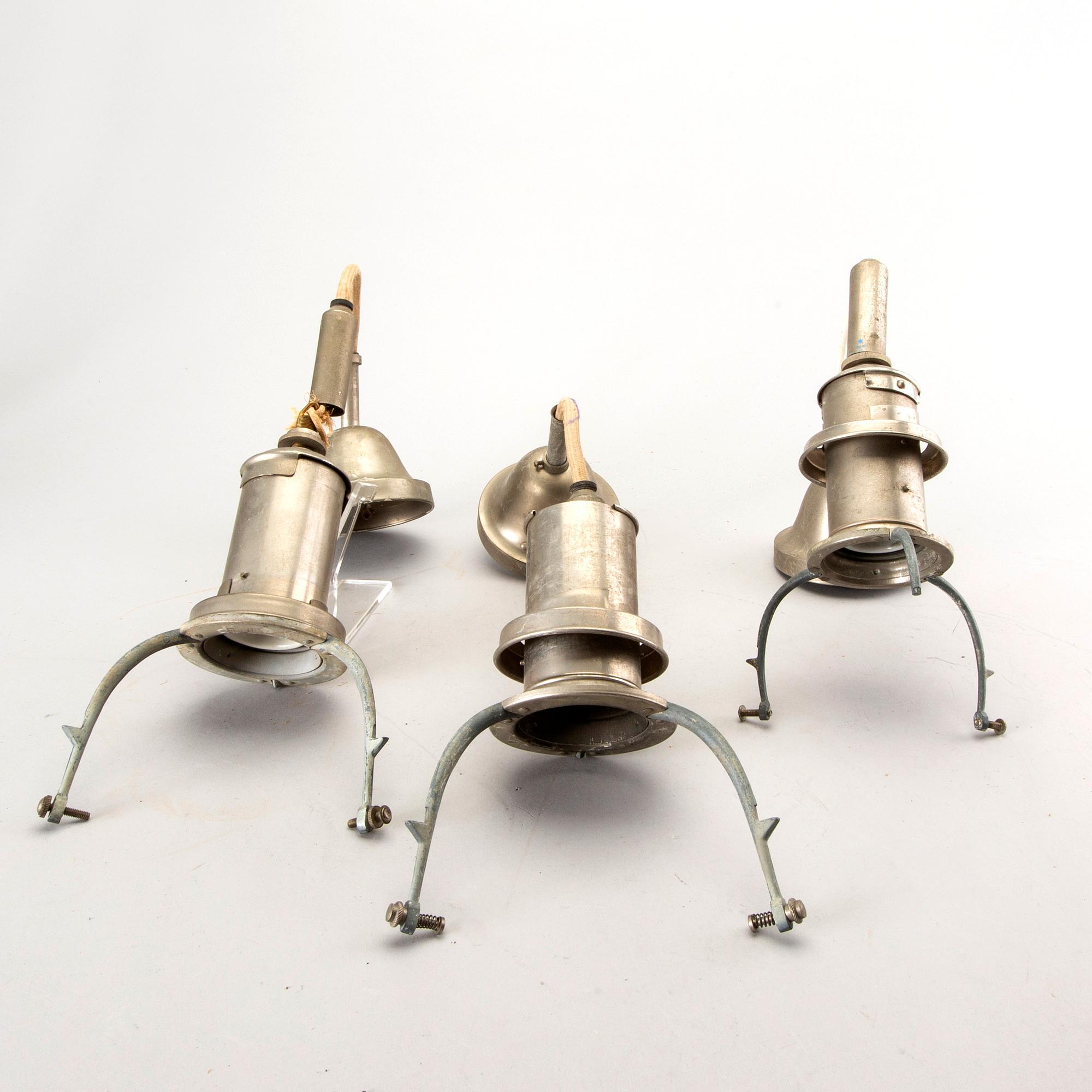 POUL HENNINGSEN, original parts to PH-lamp 1920's. 11 pieces.