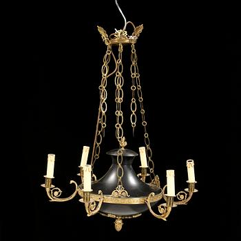 TAKAMPEL, empirestil, 1900-talets första kvartal. Höjd ca 95 cm.