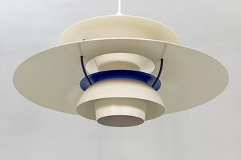Poul Henningsen, a PH 5 ceiling pendant for Louis Poulsen Denmark.