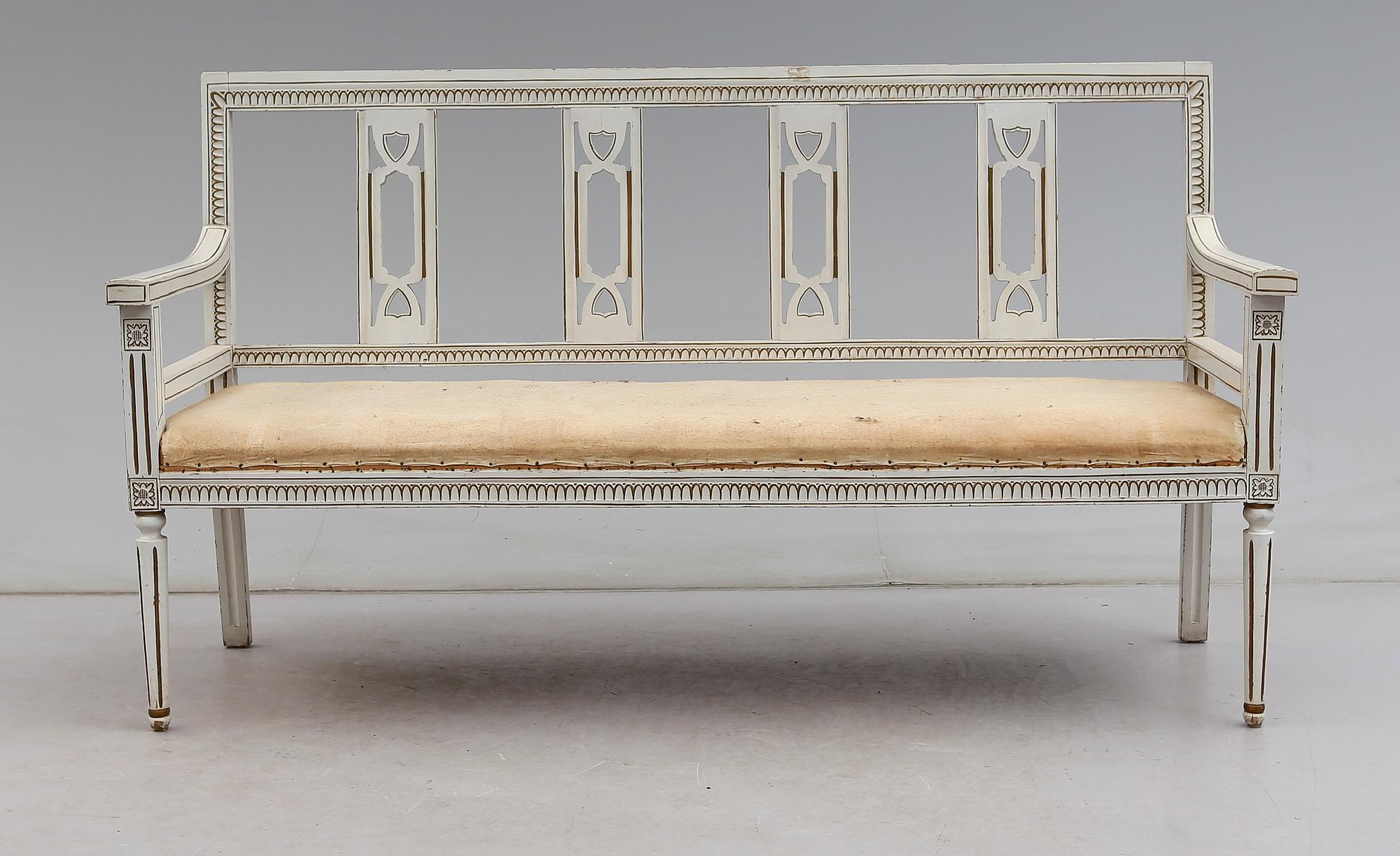 SOFFA, gustaviansk stil, 1900-talets början.