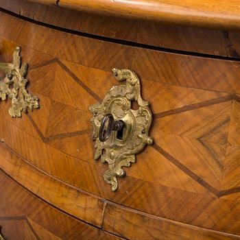 A second half of the 18th century chest of drawers.