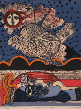 Beverloo Corneille, Untitled from: "Hommage aux Prix Nobel" (The Nobel Prize Portfolio).