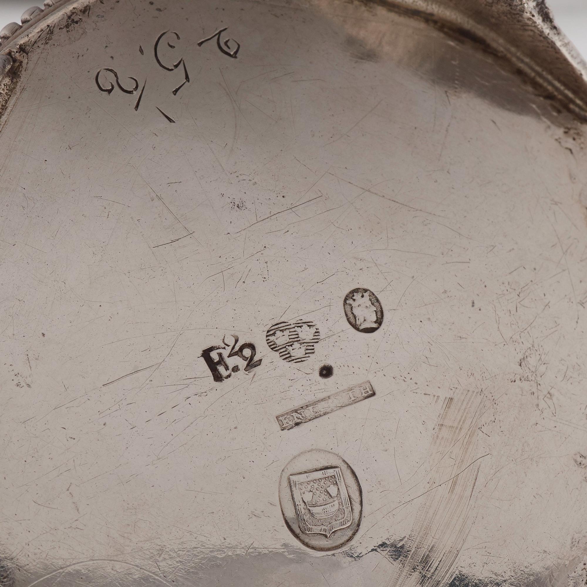 Petter Eneroth, mjölkkanna, silver, Stockholm 1787, gustaviansk.