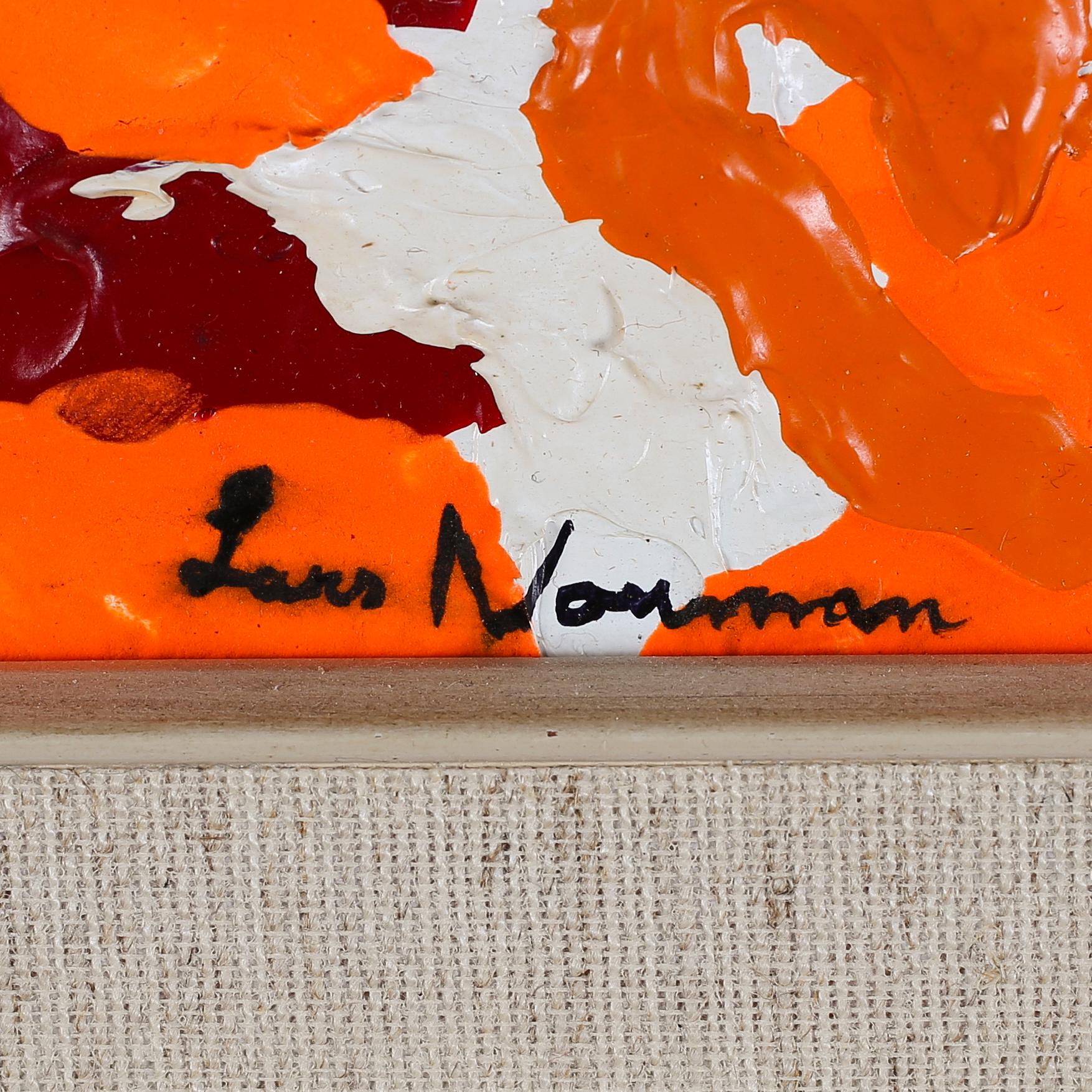 LARS NORRMAN, olja på pannå, signerad.