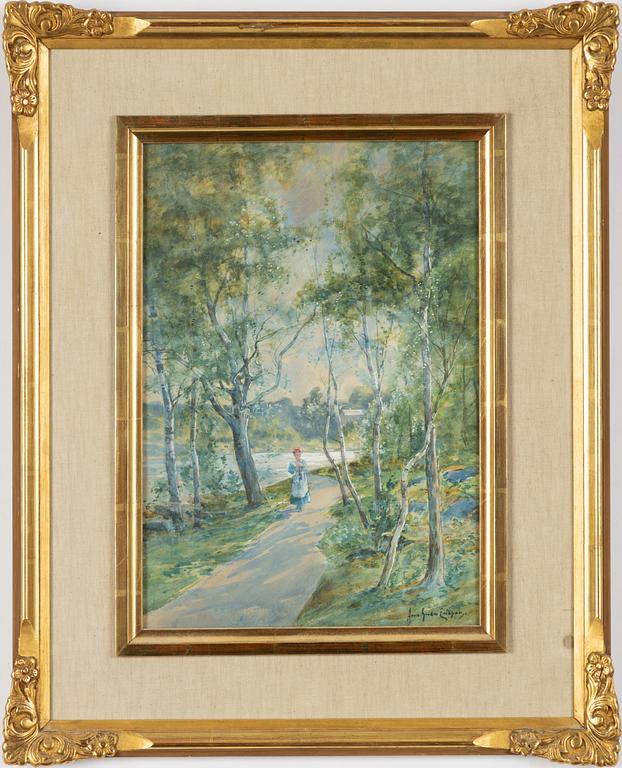 Anna Gardell-Ericson, Vårpromenad.