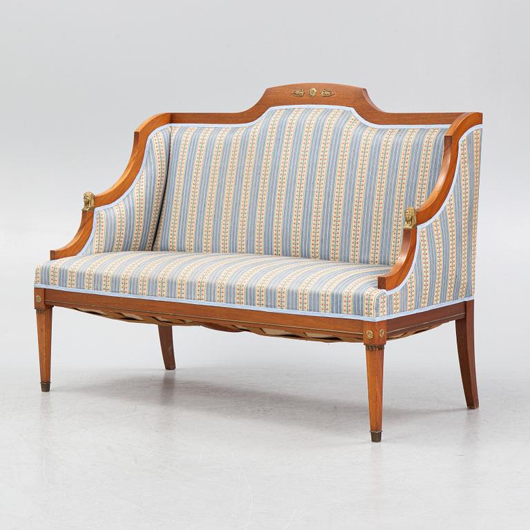 Soffa, empirstil, tidigt 1900-tal.