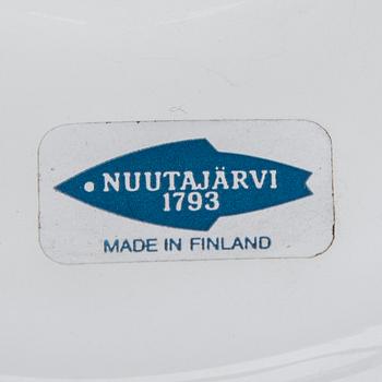 LINTU, lasia, signeerattu O.Toikka, Nuutajärvi.