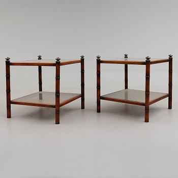 BORD, 1 par, kolonialstil, 1900-talets andra hälft.