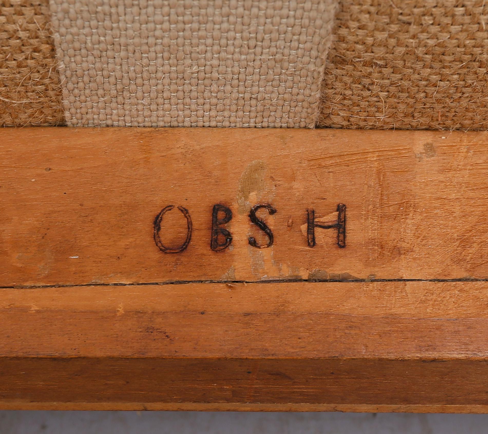 KARMSTOLAR, 1 par, senempire, 1800-talets mitt.