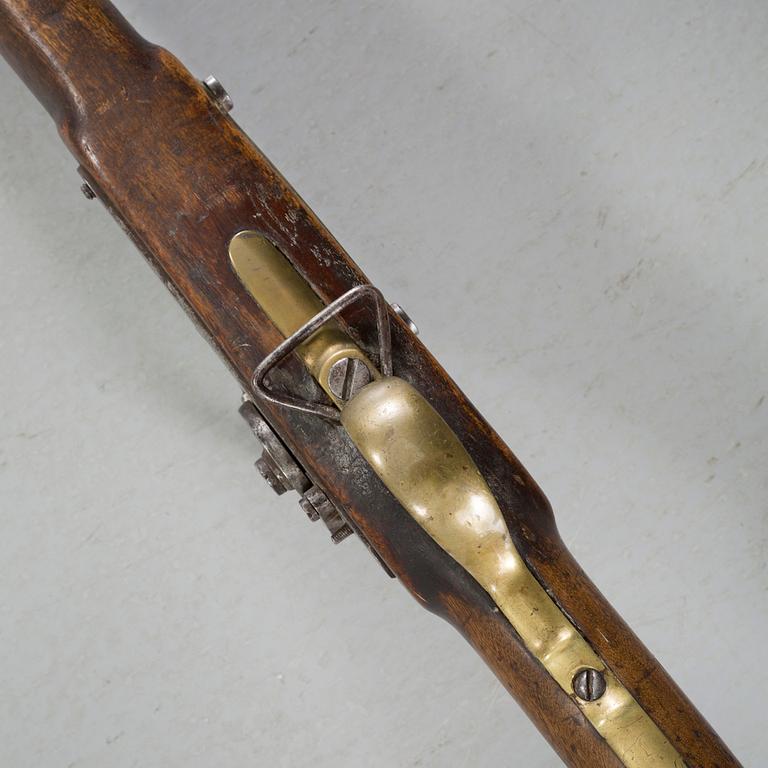 A percussion rifle, m/1840.