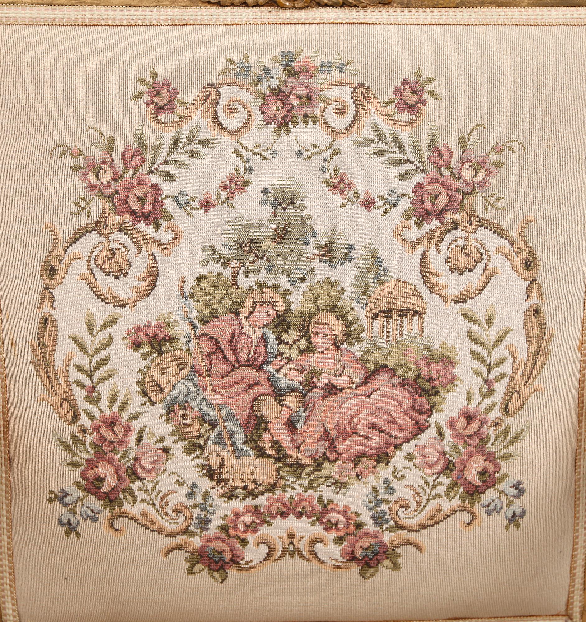 KARMSTOLAR, 1 par, Louis XVI stil, 1900-talets första hälft.