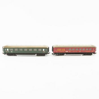 Märklin, train set, including two locomotives, E44039 and 89028.