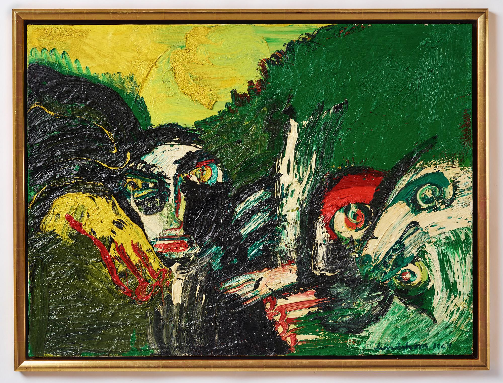Bengt Lindström, "Paysage Lapponie".