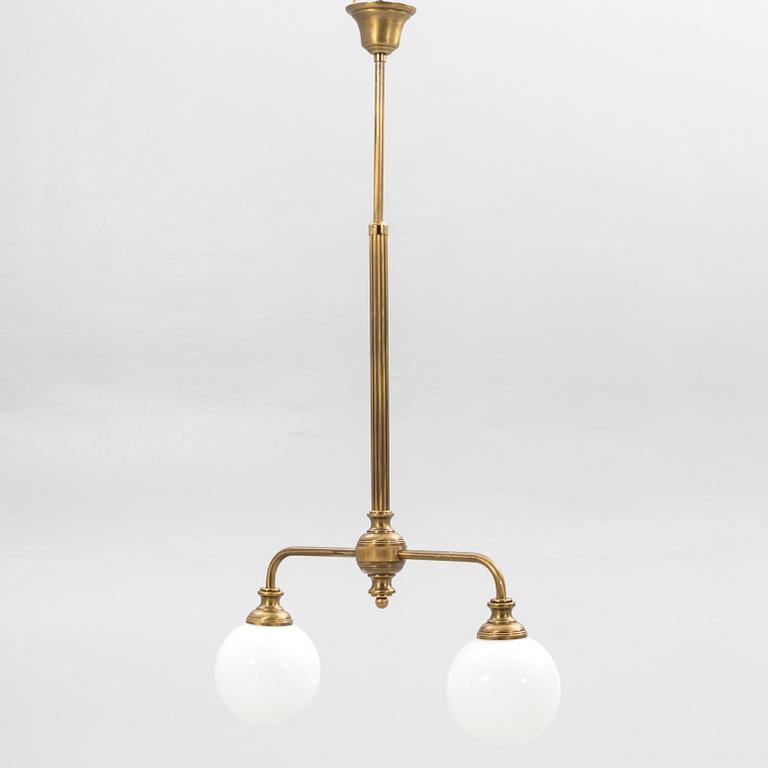 Ceiling lamp, Art Deco style, second half of the 20th century.