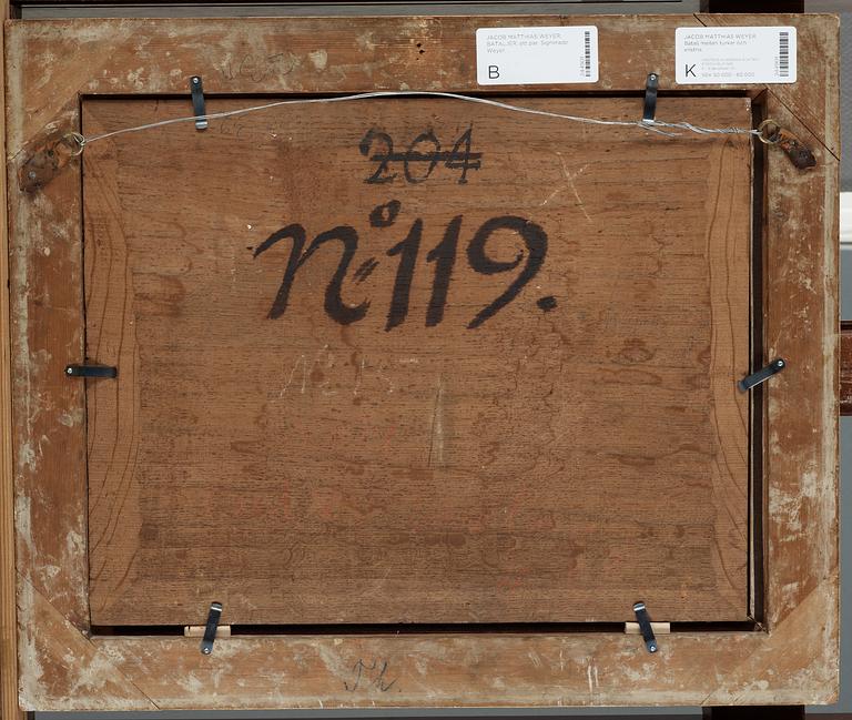 Jacob Matthias Weyer, Battle between Turks and Christians.