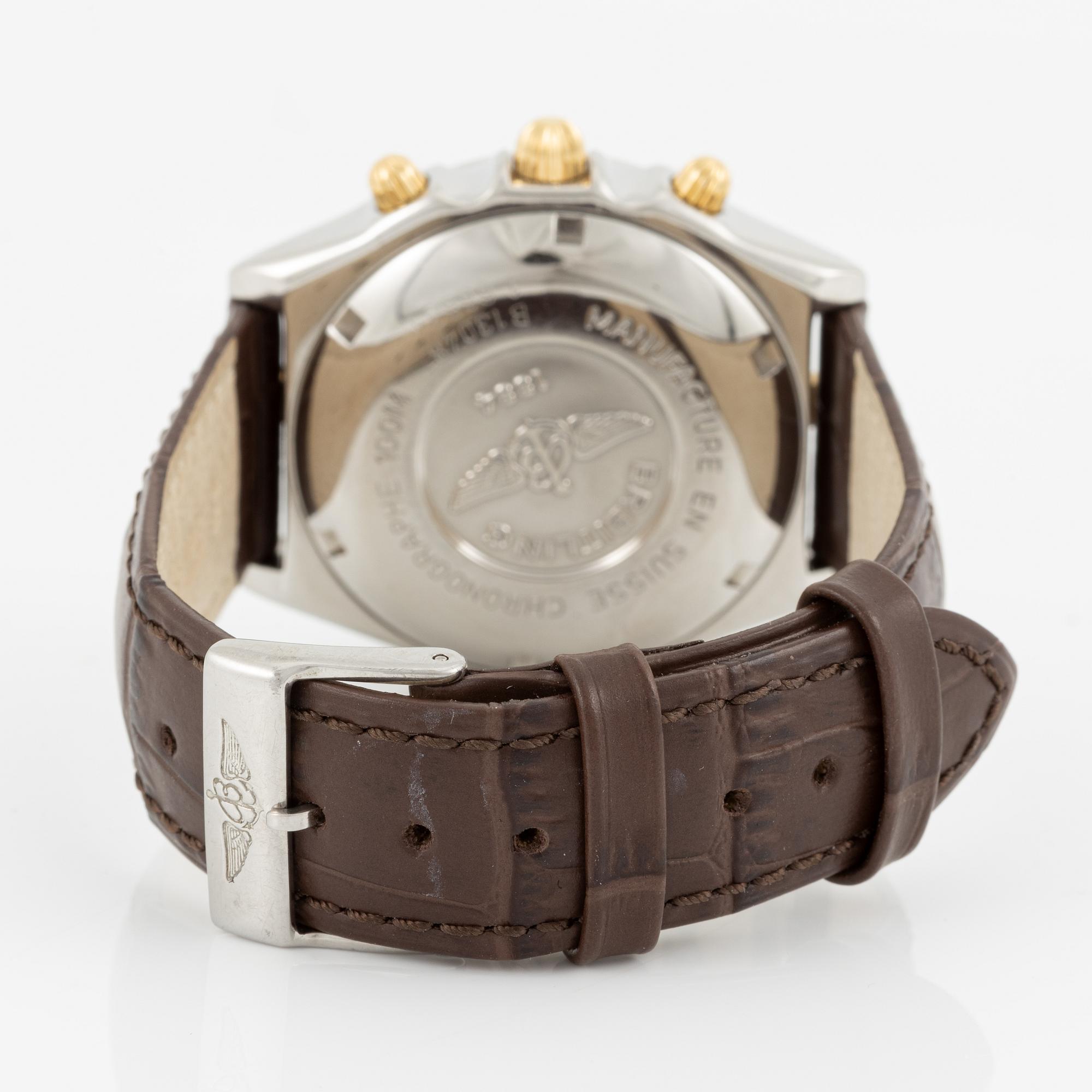 Breitling, Chronomat, chronograph, wristwatch, 40.5 mm.
