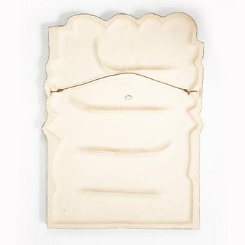 Lisa Larson, a 'Dubbelfasan' ceramic wall plaque, Gustavsberg.