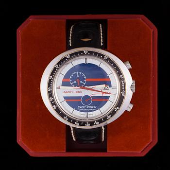 ARMBANDSUR, herr, HEUER, Easy Rider, stål. 1960-tal.