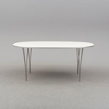 BRUNO MATHSSON & PIET HEIN, a 'Superellips' dining table from Fritz Hansen, Denmark, 2013.