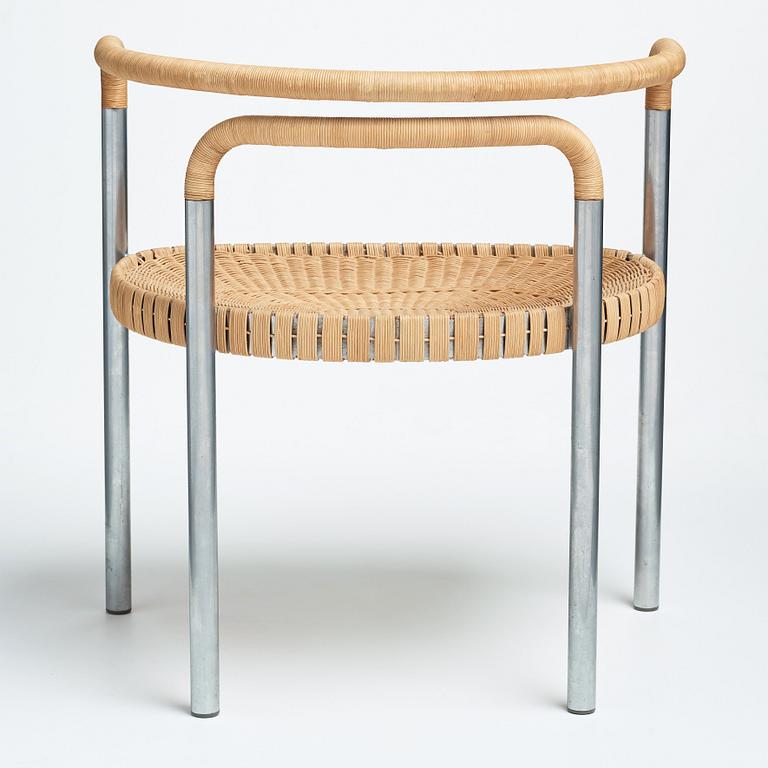 Poul Kjaerholm, a "PK 12" chair, edition E Kold Christensen, Denmark ca 1962.