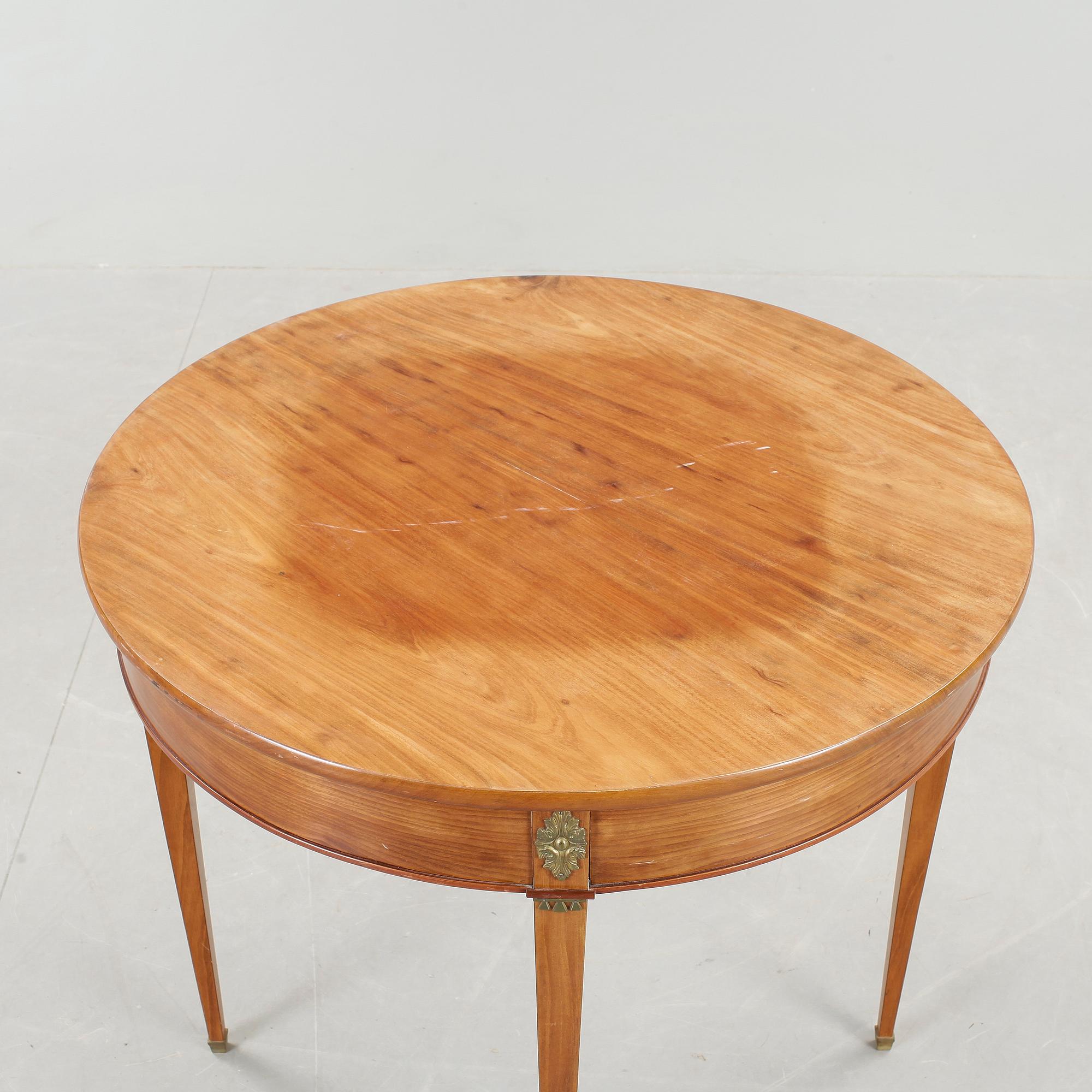 BORD, sengustavianskt, omkring 1800.
