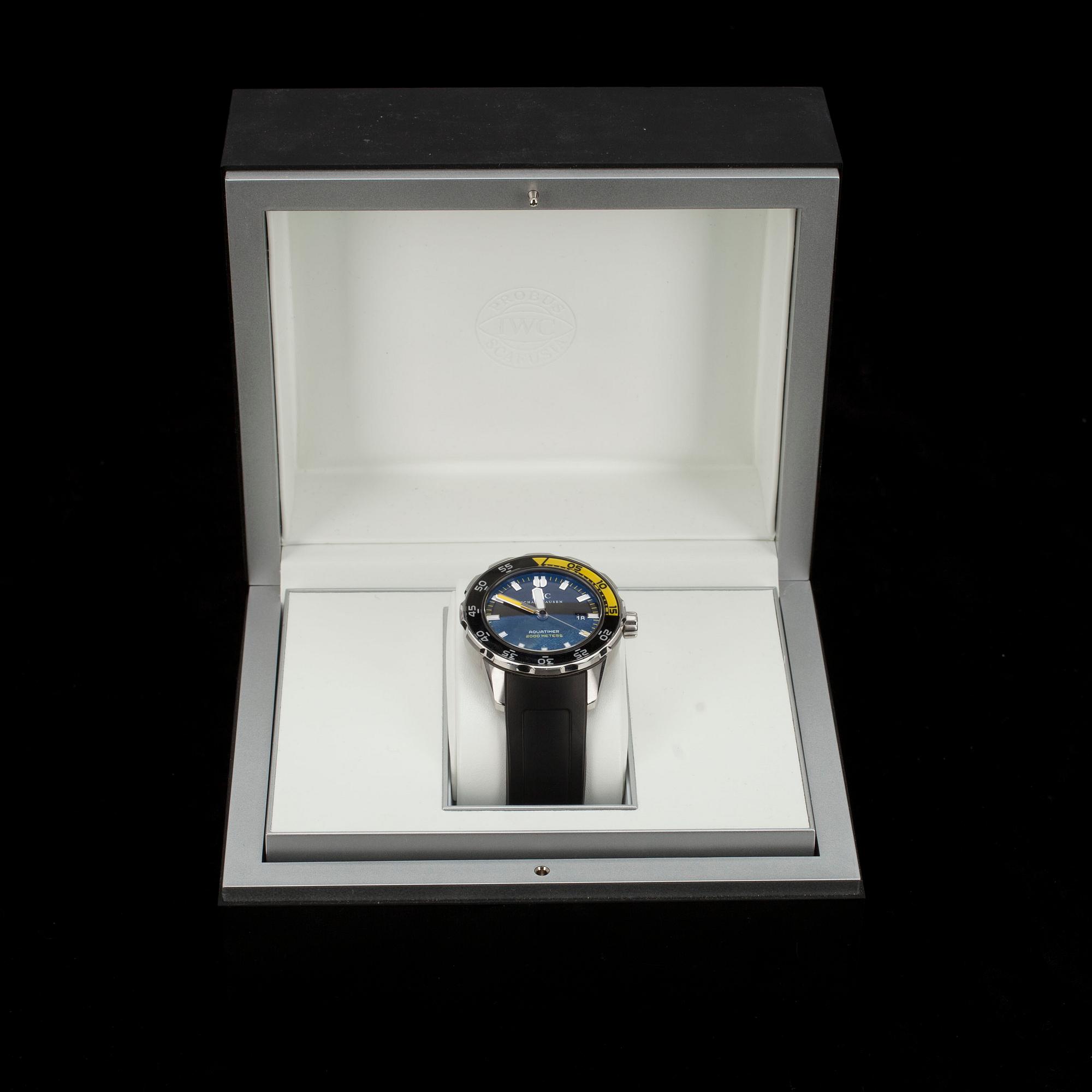 ARMBANDSUR, herr. IWC Aquatimer Automatic 2000. Ref. IW356802. 2010.