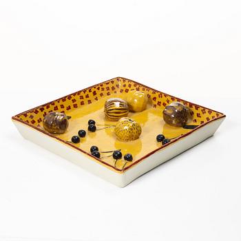 Timo Sarvimäki, a dish, Rörstrand, 1973.