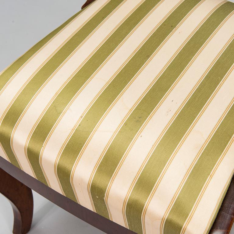 A set of four Biedermeier chairs, second half of the 19th century.