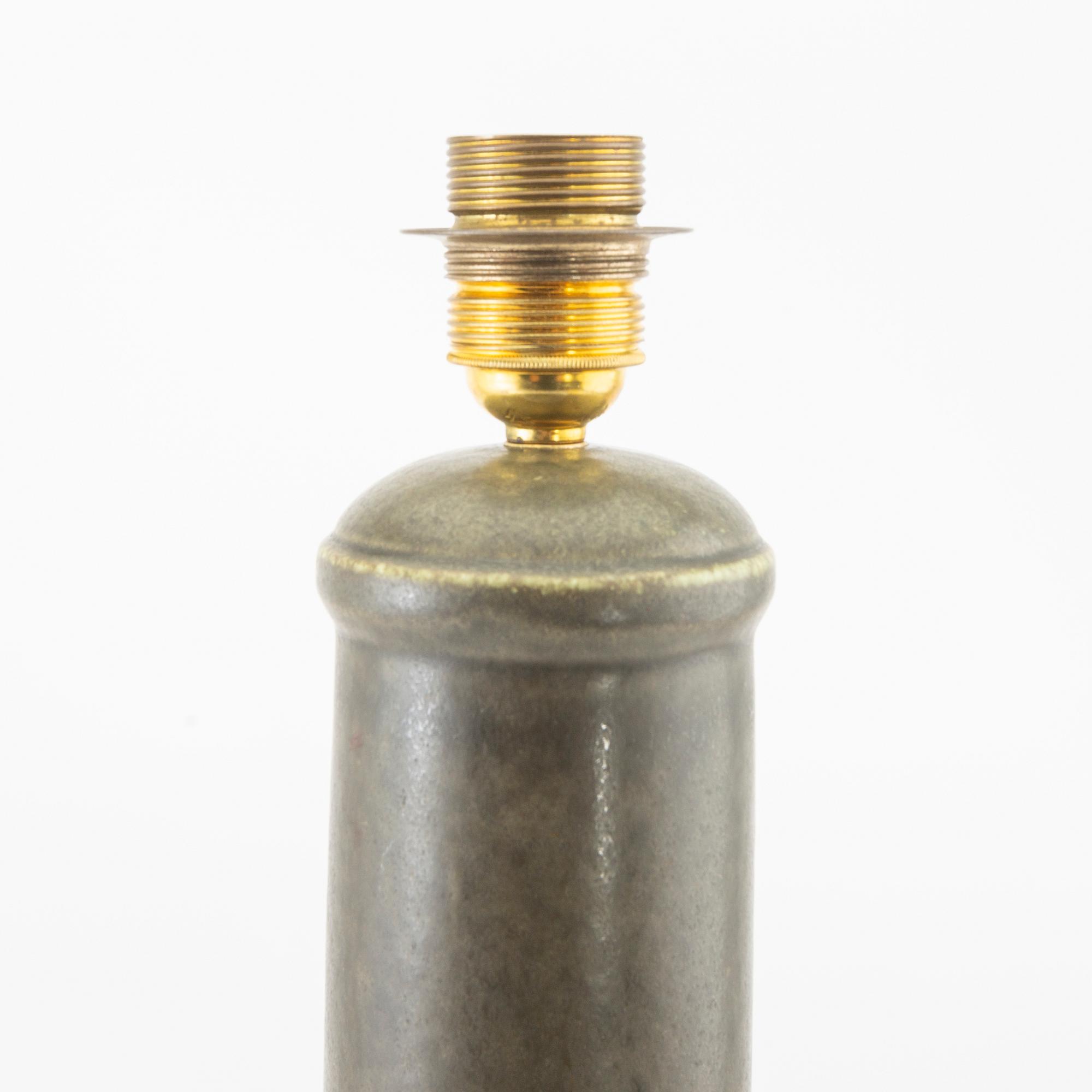 Bordslampa möjligen  Arne Bang Danmark 1900-talets mitt.