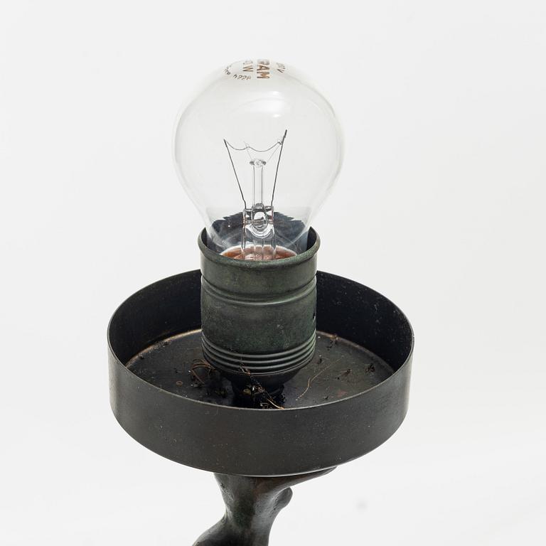 Wall lamp, first half of the 20th century.