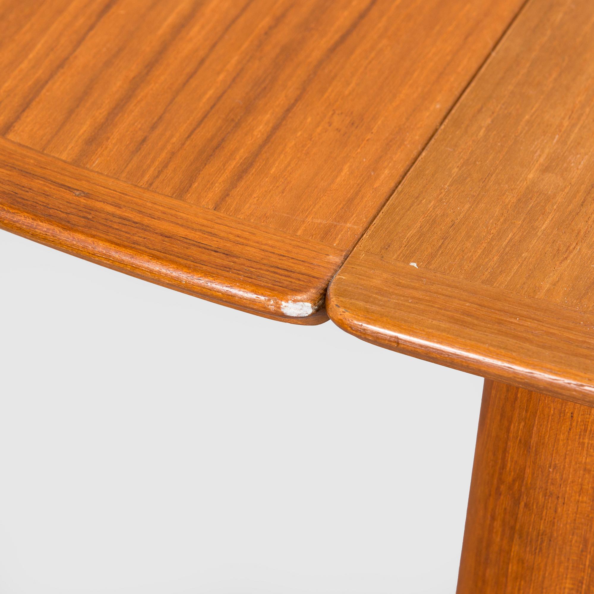 A 1960s dining table, Denmark.
